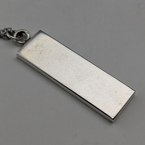 1977年 英国 純銀製 ジュビリーインゴットペンダント 17g ネックレス付